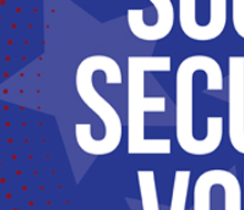 Social Security Voter Sticker